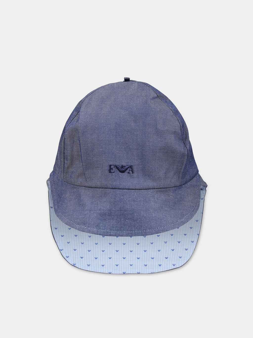 Cappello blu per neonato con aquilotto